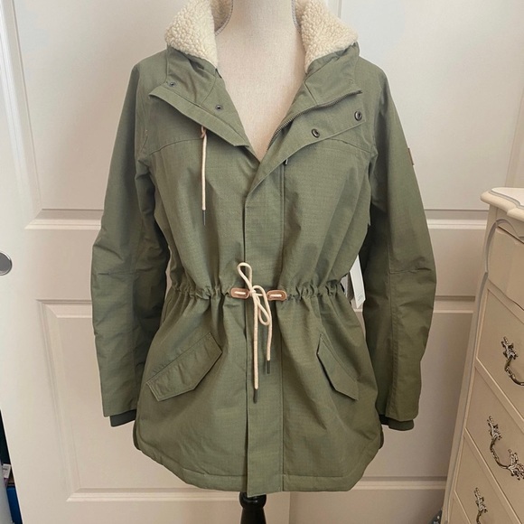 Green Utility  Rip Curl Jacket - Picture 7 of 11